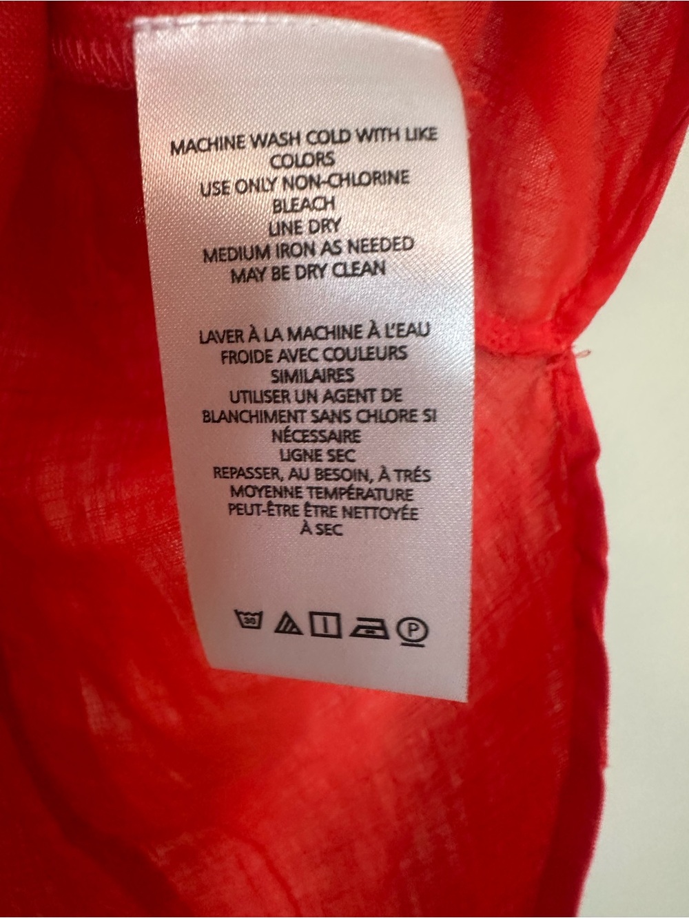 Pilcro Linen Split-Neck Short Sleeve Blouse - Picture 4 of 4